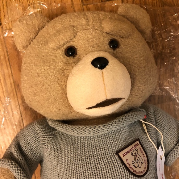 Ted movie doll plush cute cartoon 45cm blue shirt teddy bear home decor … - Picture 4 of 6